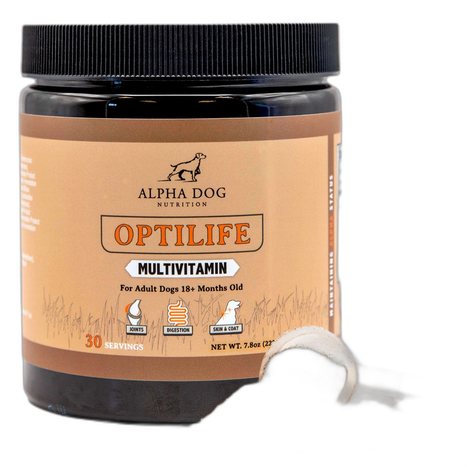 Alpha Dog Nutrition Vitality Multivitamin Powder pet supplement