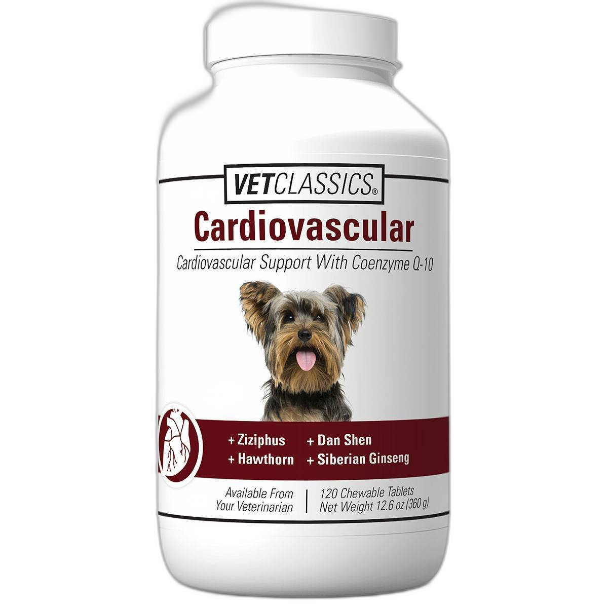 Cardiovascular Support with Coenzyme Q-10 Chewable Tablets Dog Supplement