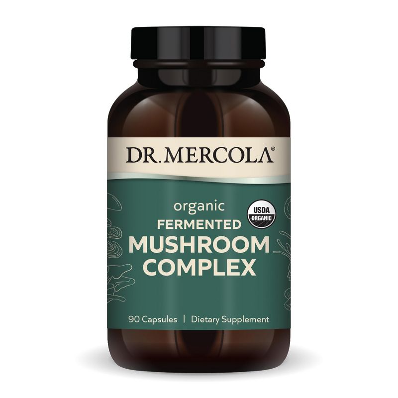 Dr. Mercola Canine & Feline Organic Mushroom Complex Immune Support pet supplement