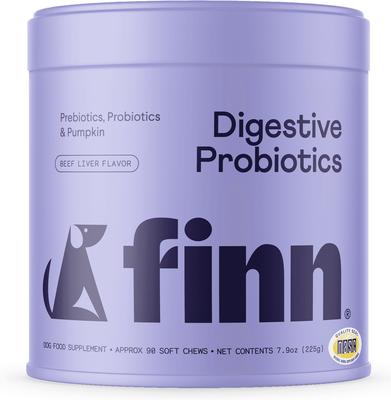 Finn Digestive Probiotic Bites for Dogs