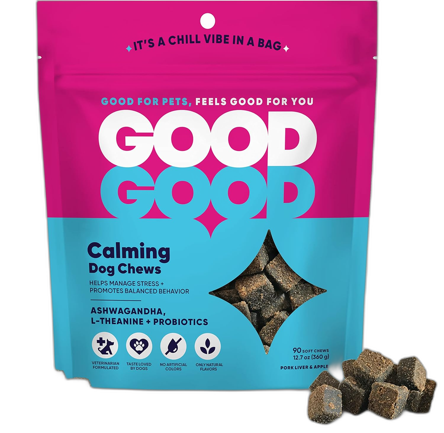 GoodGood Calming Chews for Dogs by GoodGood