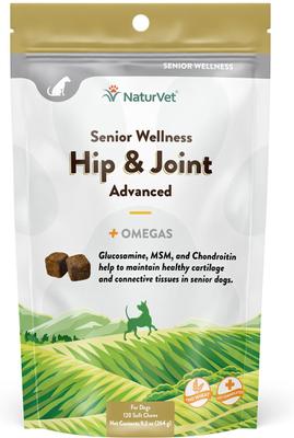 NaturVet Older Dog Senior Formula Plus Glucosamine Level 2 Soft Chews by NaturVet