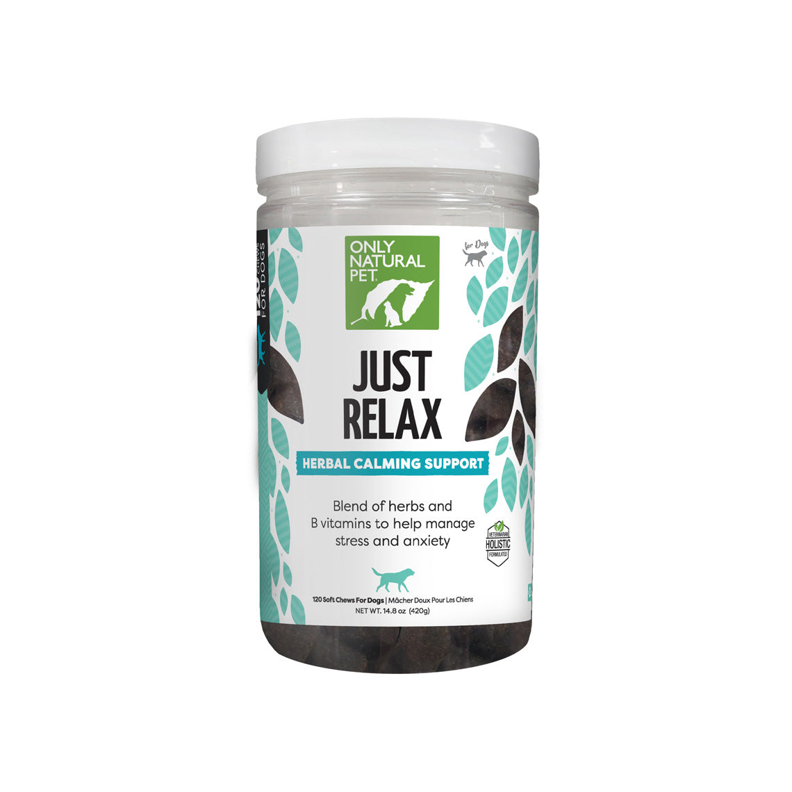 Only Natural Pet Just Relax Botanical Calming Chews pet supplement