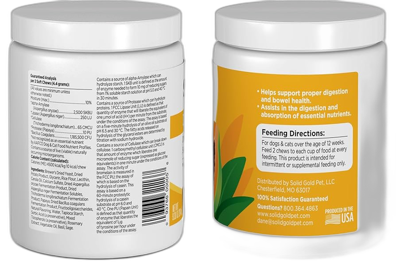 Particular Paws Probiotics for Dogs pet supplement
