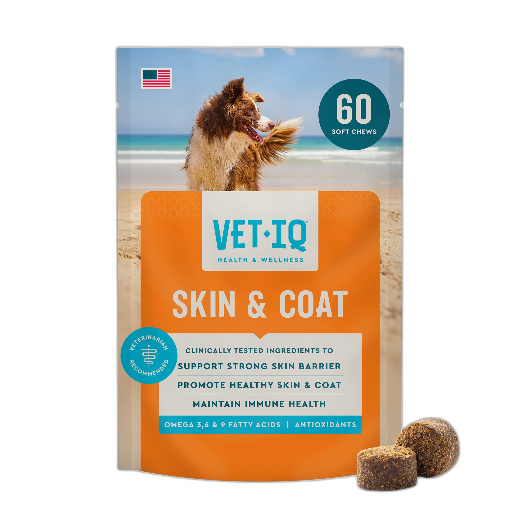 PetIQ Skin & Coat Supplement for Dogs