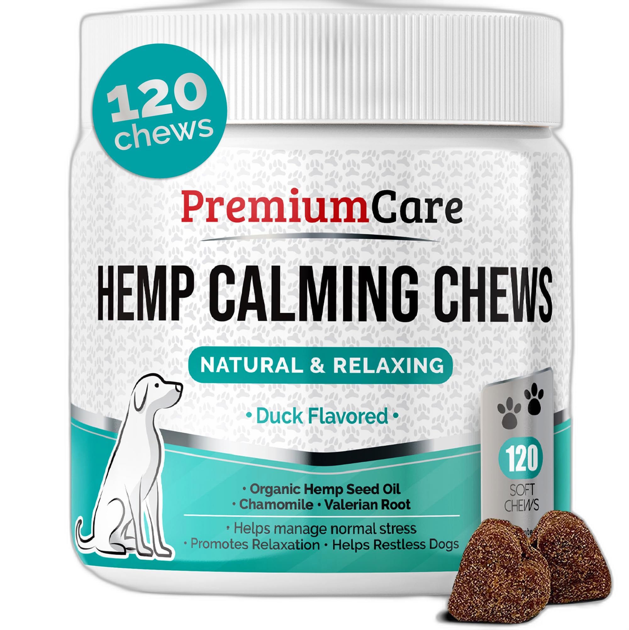 Premium Care Calming Chews for Dogs