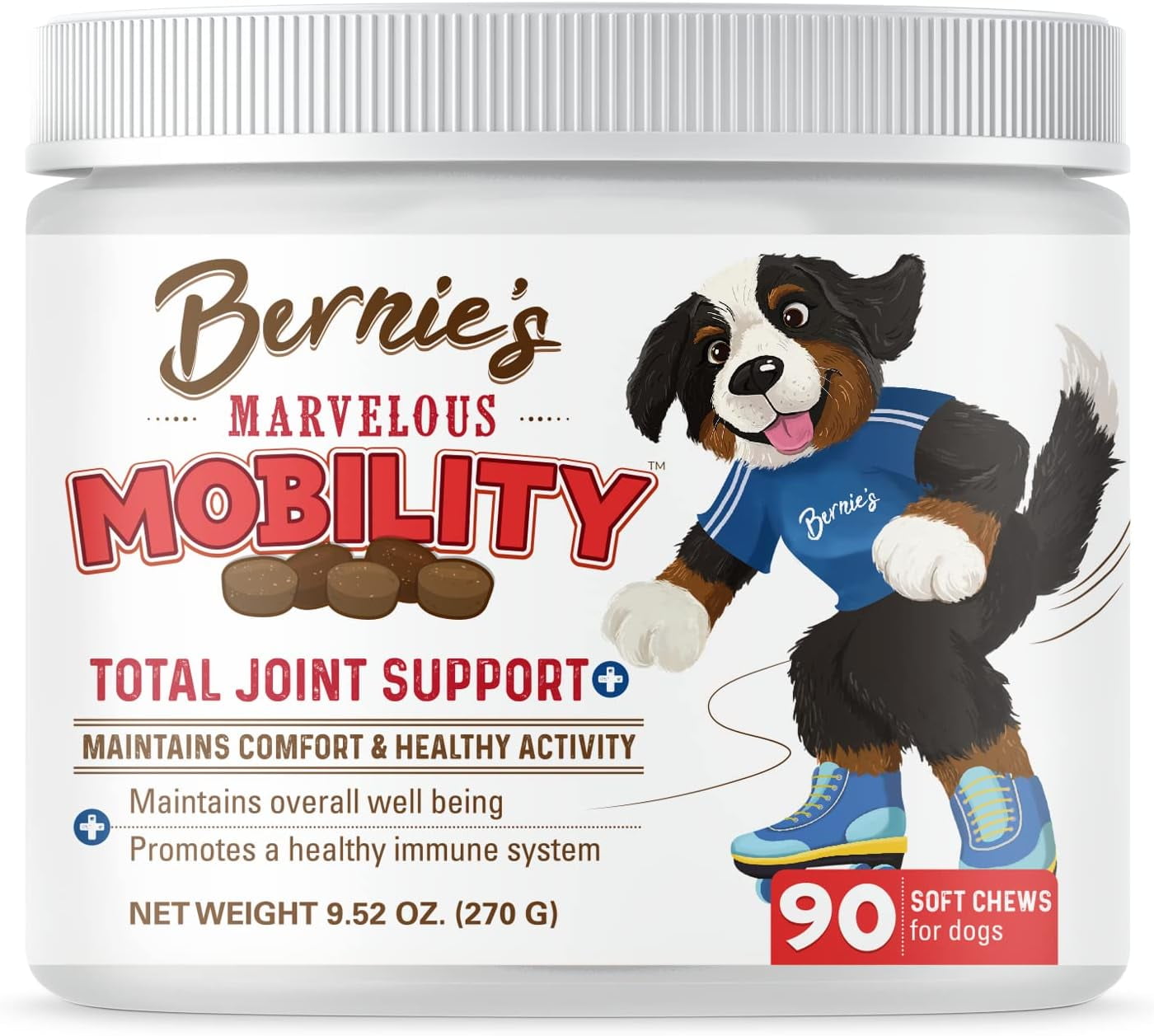 Bernie's Marvelous Mobility Daily Hip & Joint Supplement