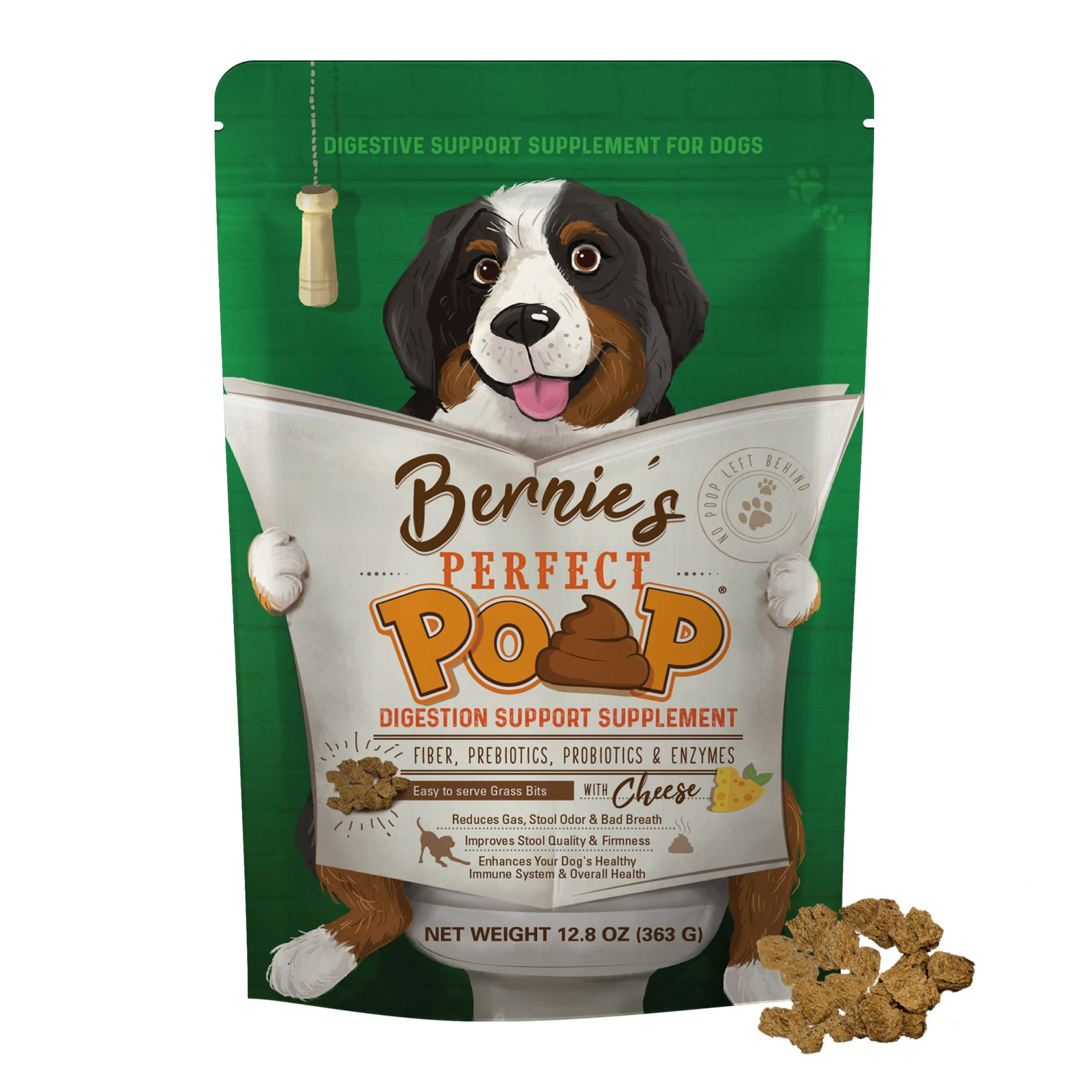 Bernie's Perfect Poop Digestion Support for Dogs pet supplement