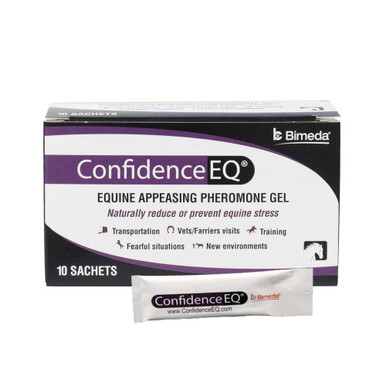 Bimeda Confidence EQ Gel Horse Supplement, 5-mL tube, 10 count
