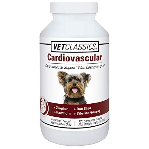 Cardiovascular Support with Coenzyme Q-10 Chewable Tablets Dog Supplement pet supplement