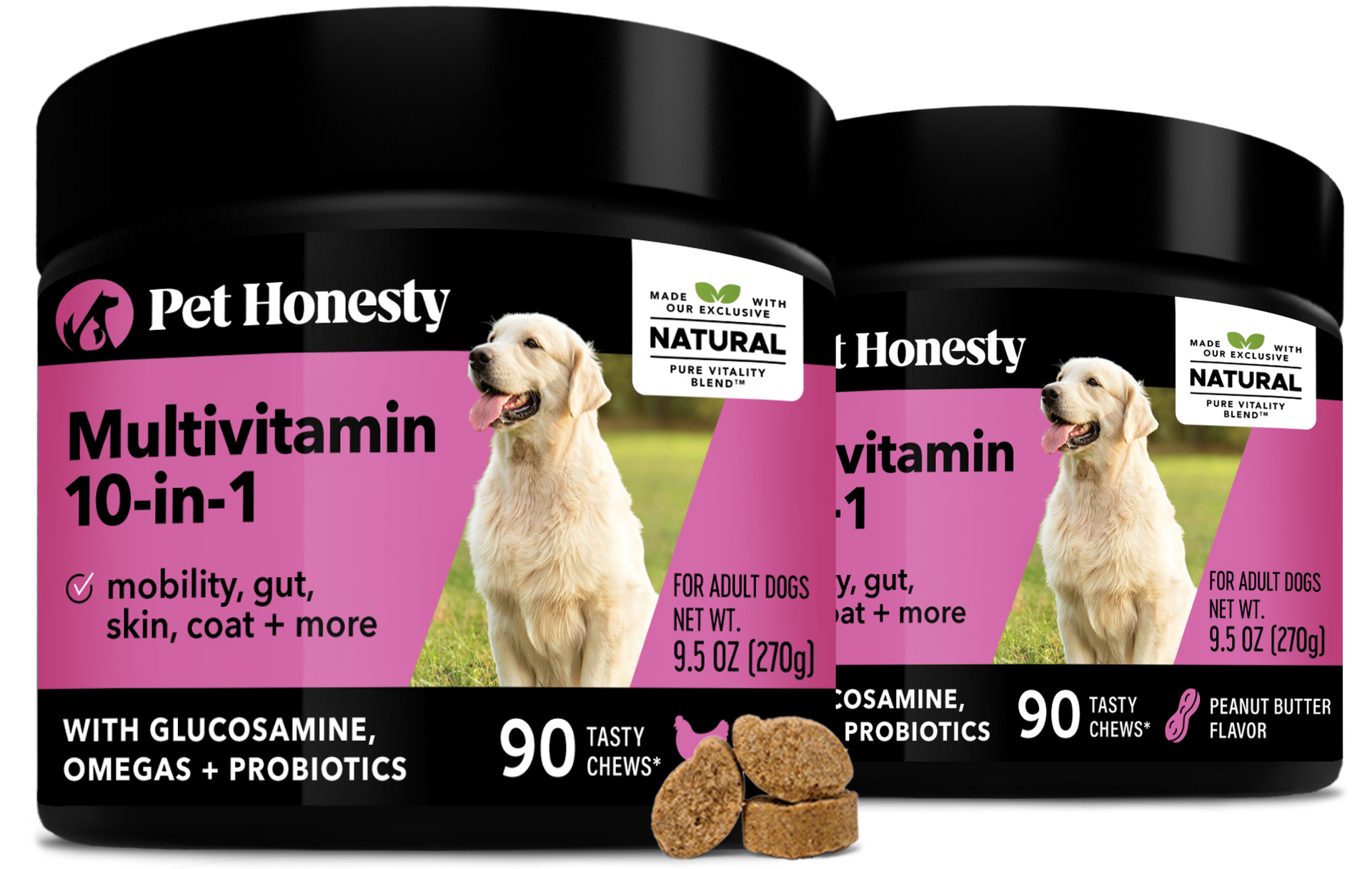 Daily Multi Advanced Multivitamin Soft Chews by PetHonesty