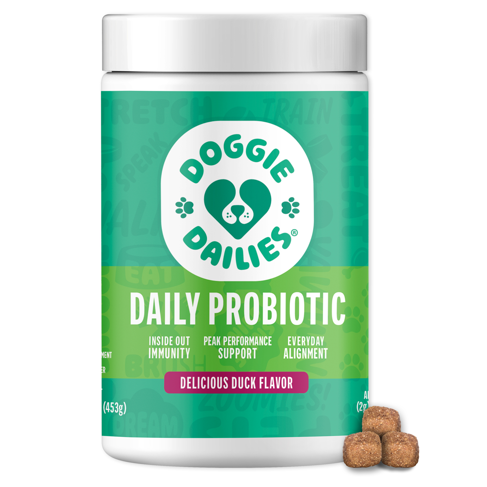Doggie Dailies Advanced Probiotics for Dogs pet supplement