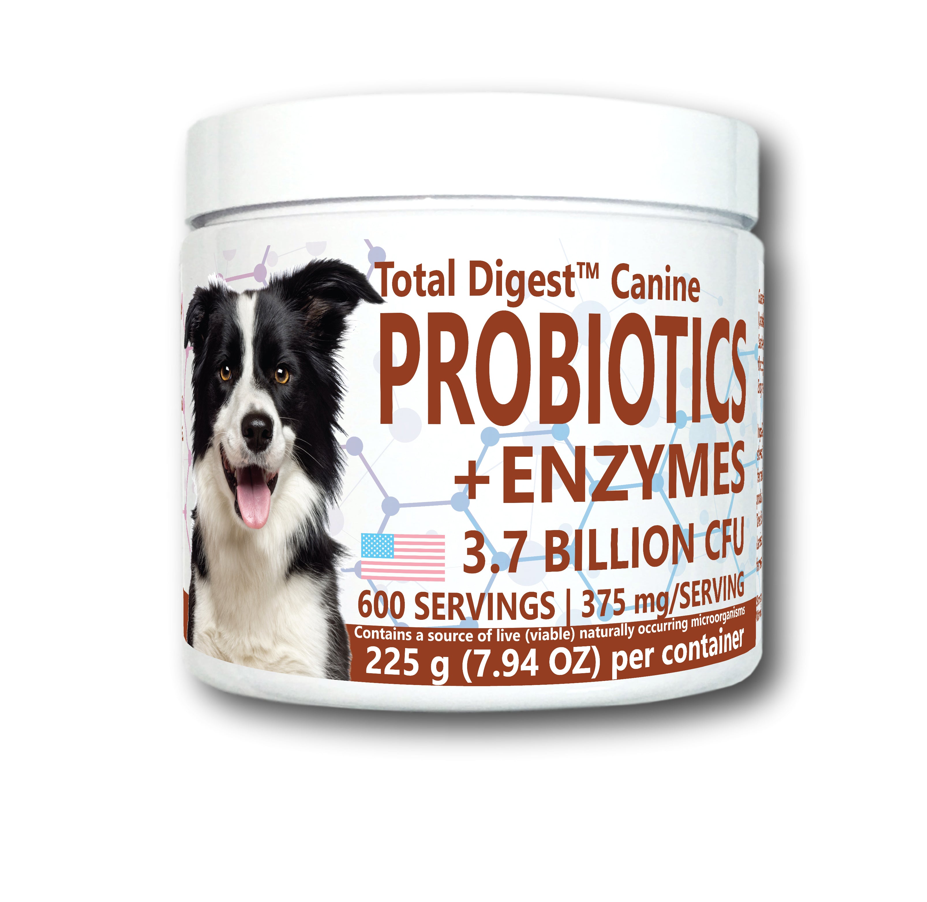 Equa Holistics Total Digest Canine Probiotics & Enzymes