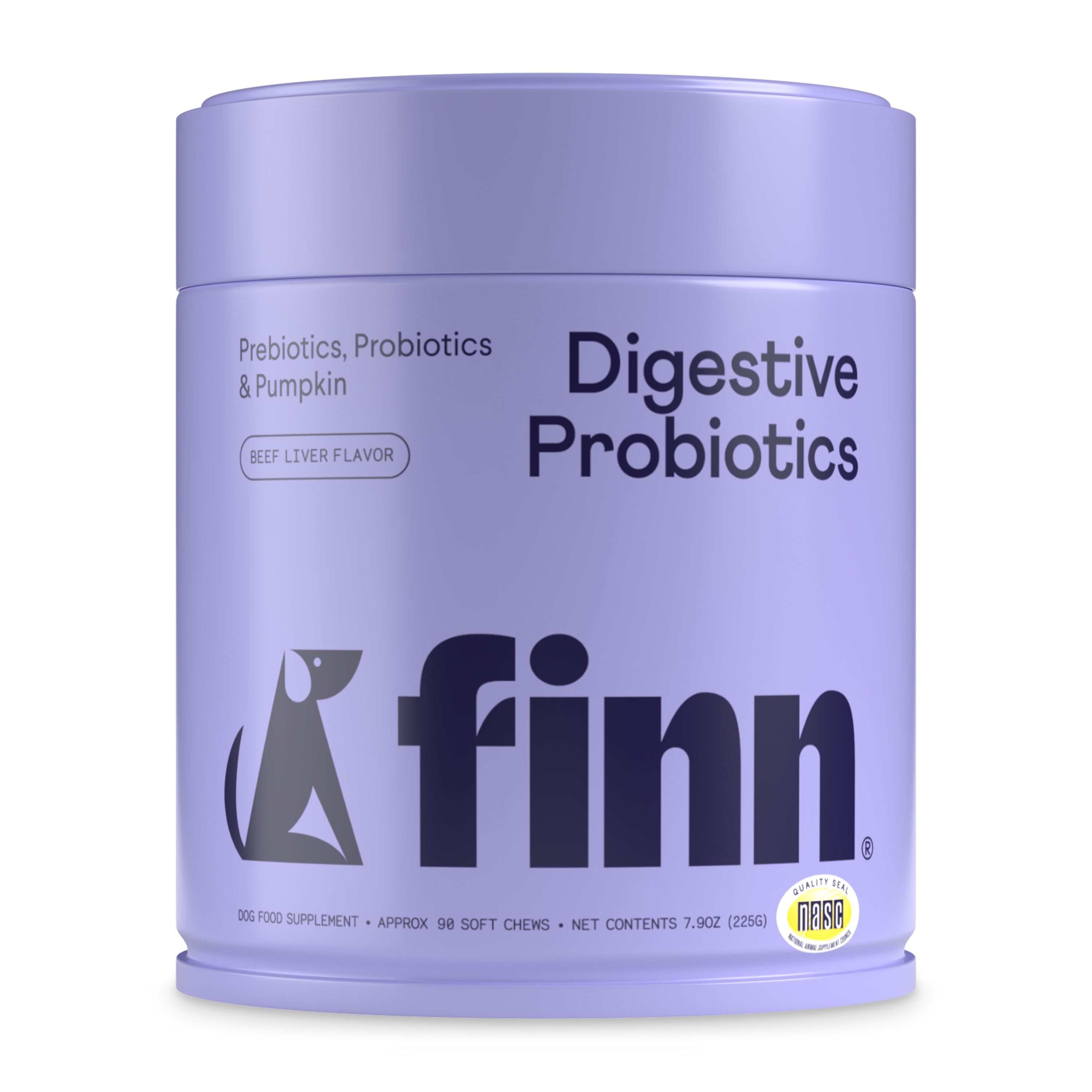 Finn Digestive Probiotic Bites for Dogs by Finn