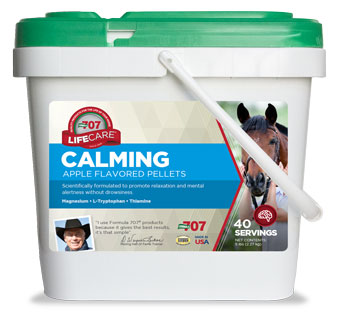 Formula 707 Calming Apple Flavor Pellets Horse Supplement, 5-lb bag