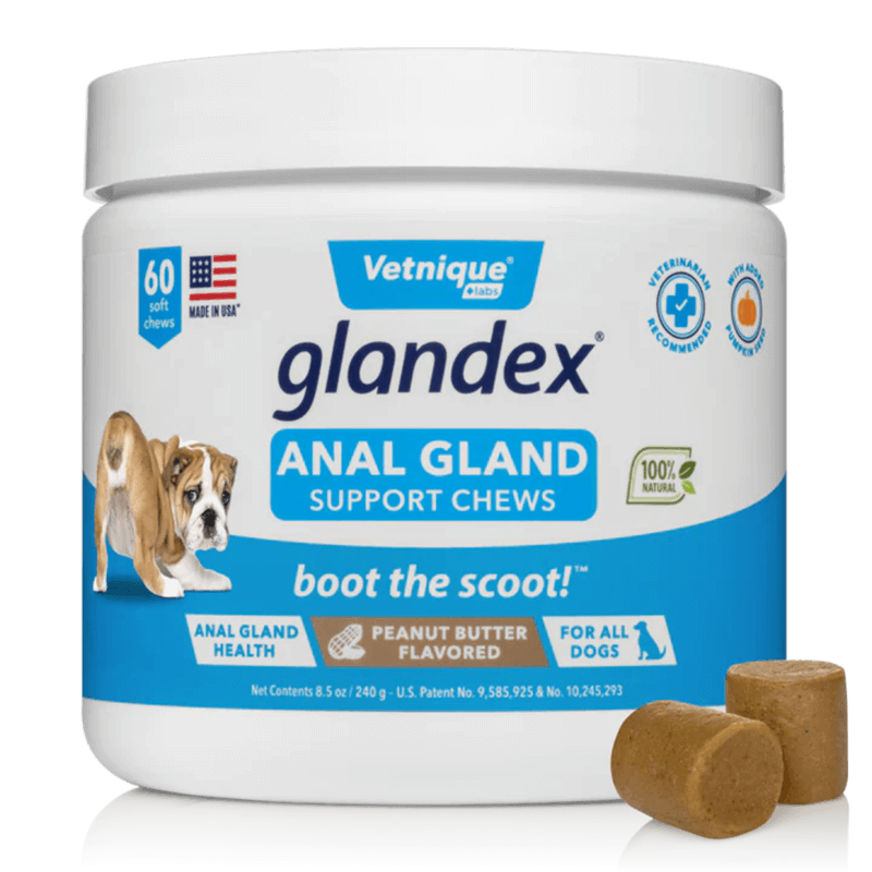 Glandex Anal Gland Support with Probiotics for Dogs pet supplement