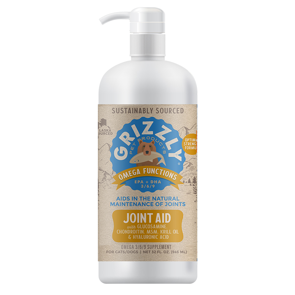 Grizzly Pet Products Joint Aid for Dogs & Cats - Powder by Grizzly Pet Products