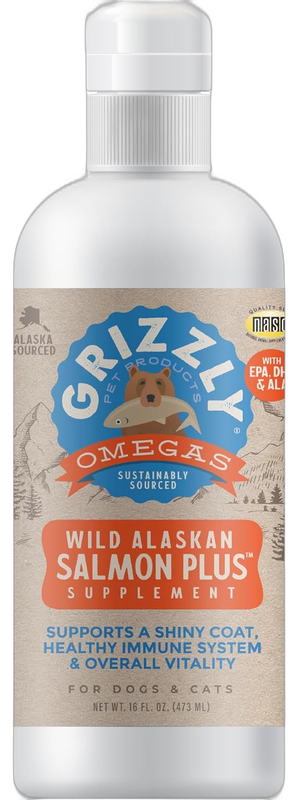 Grizzly Salmon Oil All-Natural Dog Supplement pet supplement