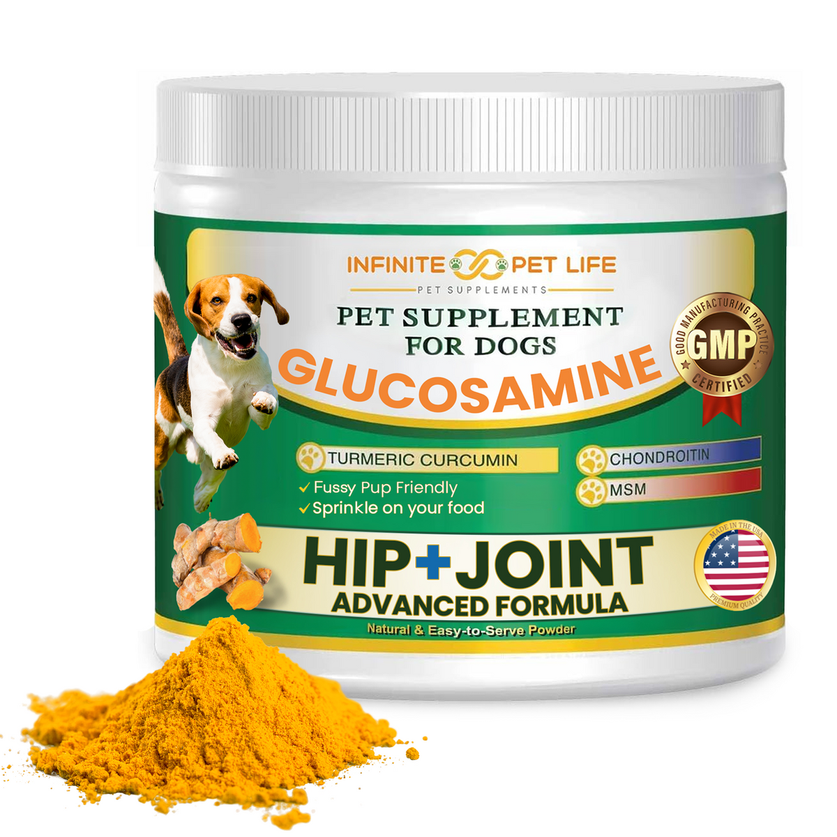 Infinite Pet Supplements - Hip & Joint Supplement for Dogs by Infinite Pet Supplements