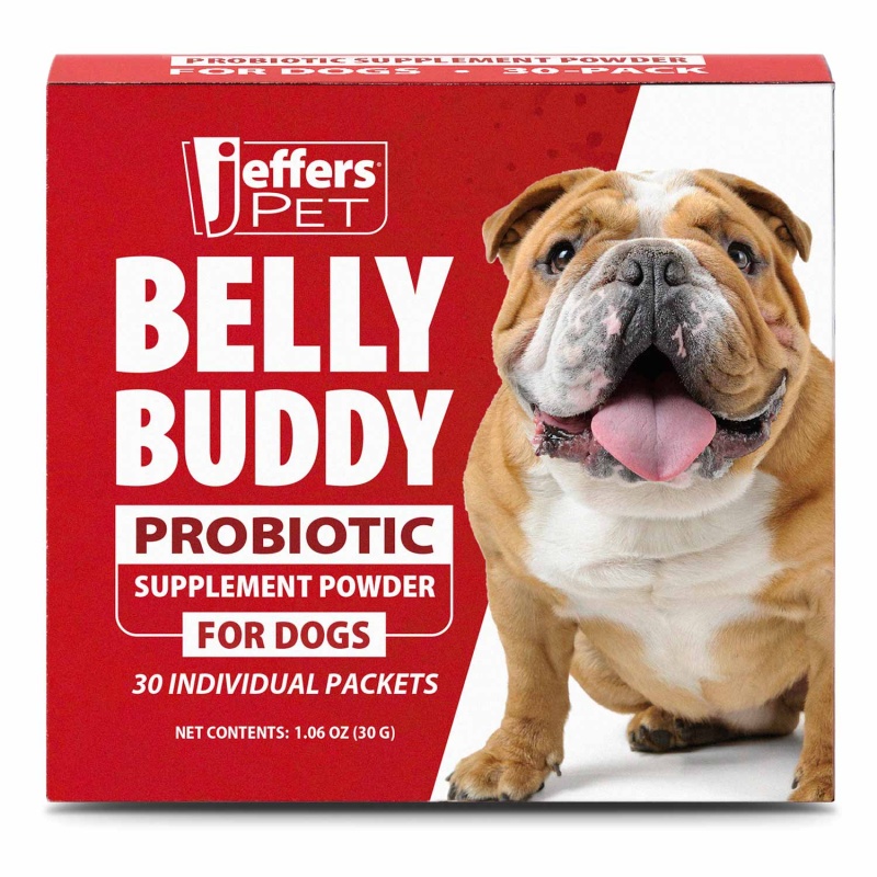 Jeffers Belly Buddy Probiotic Packets Digestive Aid Powder Supplement