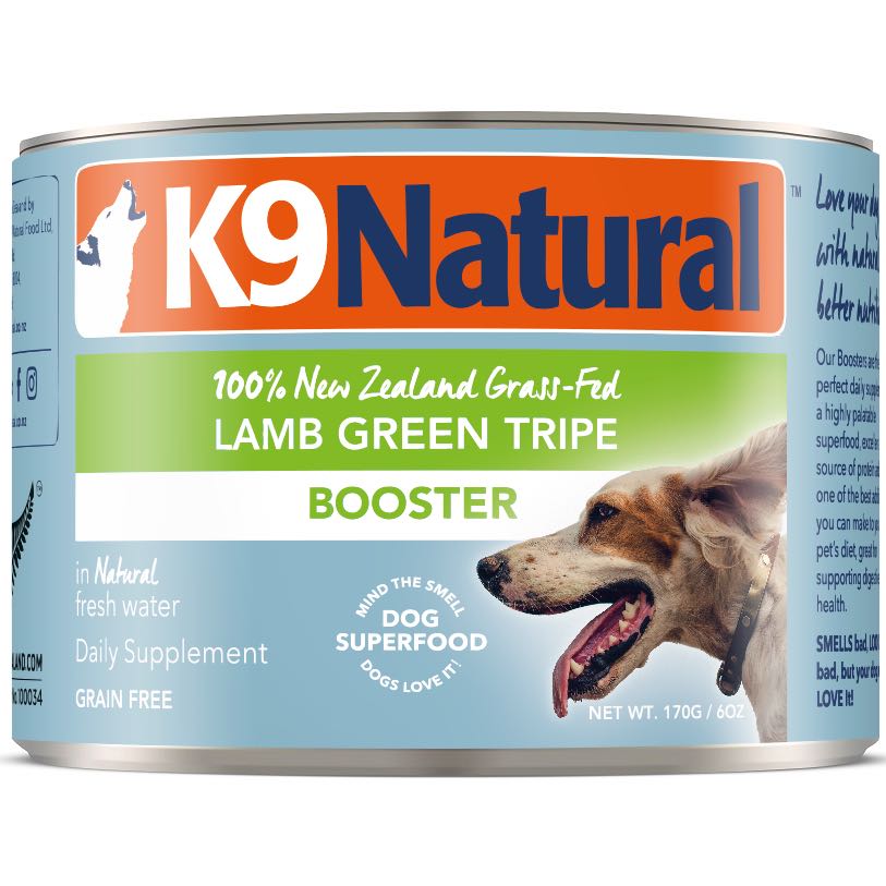 K9 Natural Lamb Green Tripe Supplement for Dogs & Cats