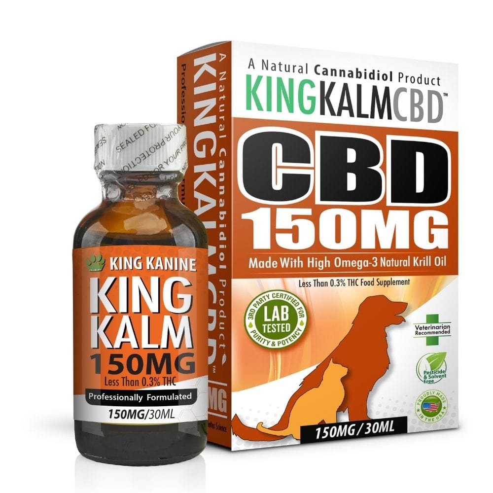 King Kanine King Kalm CBD Oil for Dogs pet supplement