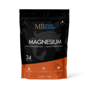 Mad Barn Magnesium Oxide Muscle Relaxation & Nerves Horse Powder Supplement, 11-lb bucket