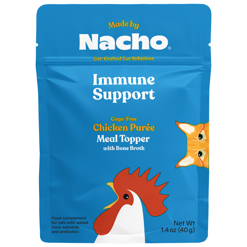 Made by Nacho Immune Support Chicken Topper pet supplement