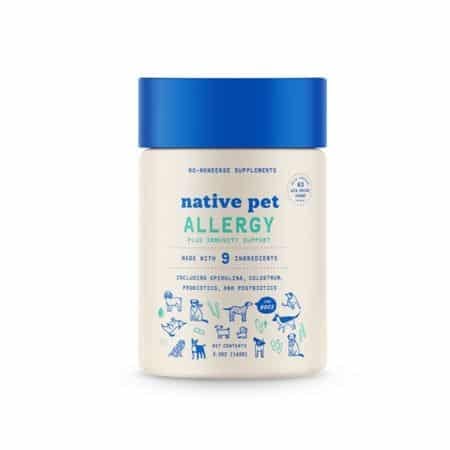 Native Pet Allergy Chews for Dogs pet supplement