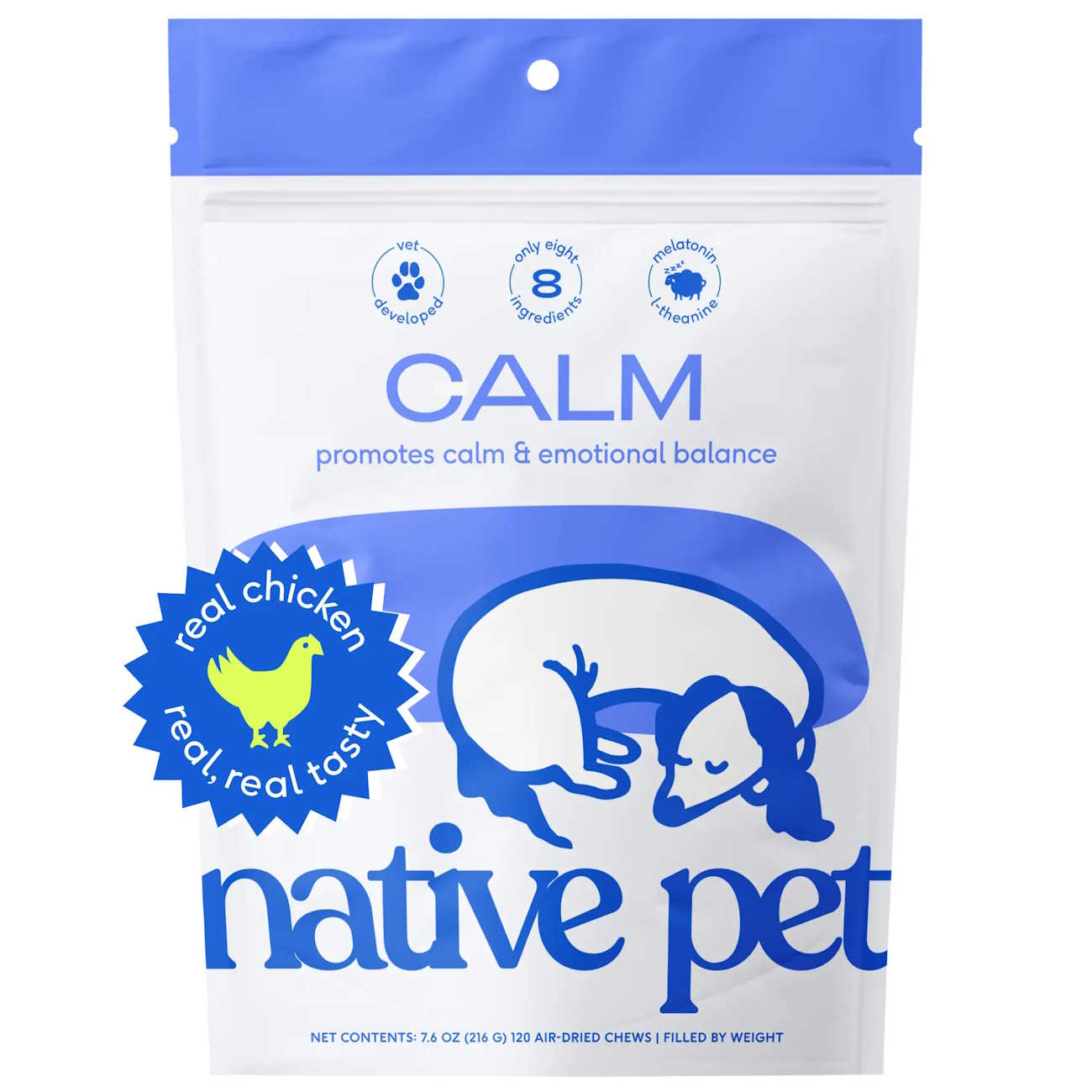 Native Pet Calming Chews for Dogs pet supplement