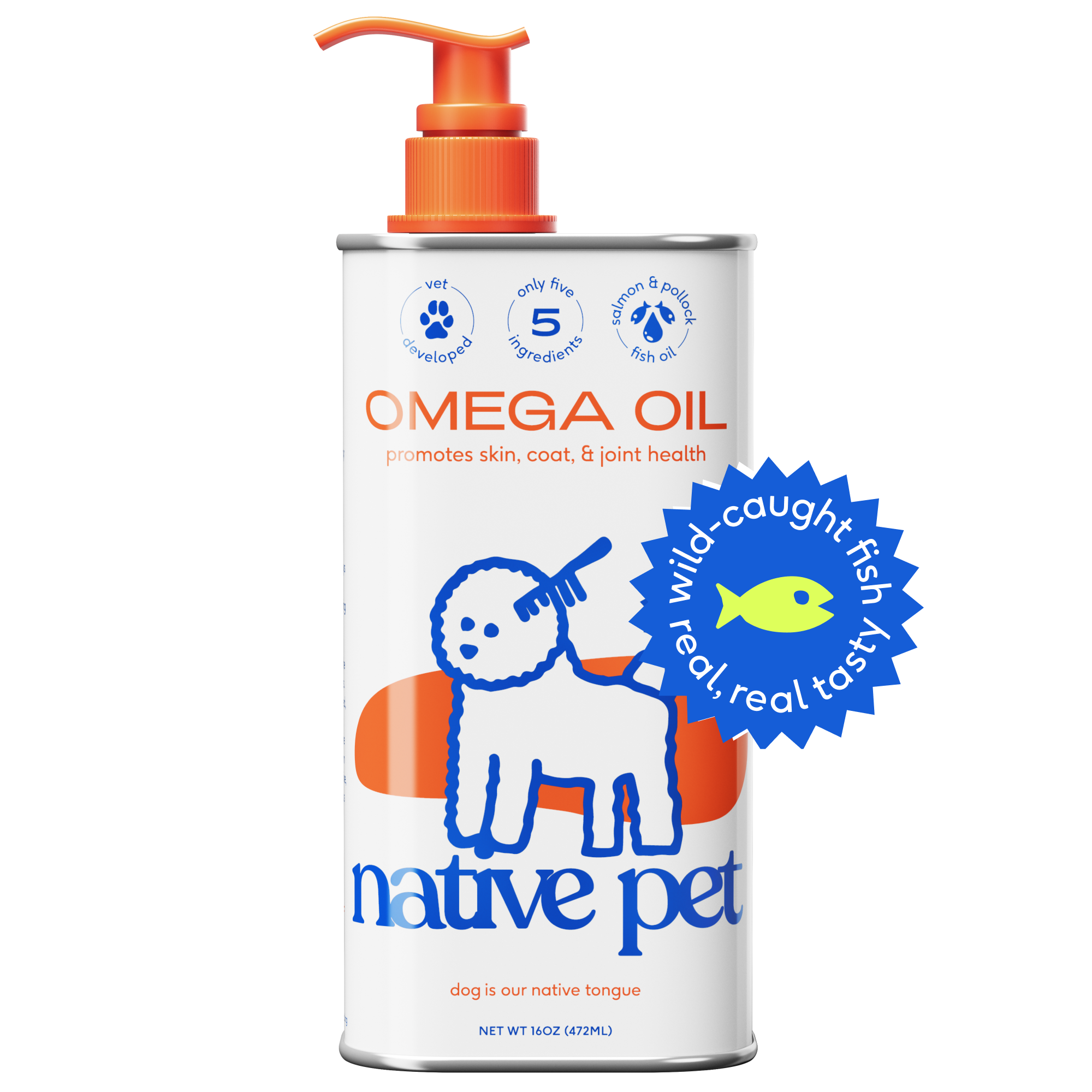 Native Pet Omega Oil for Dogs pet supplement