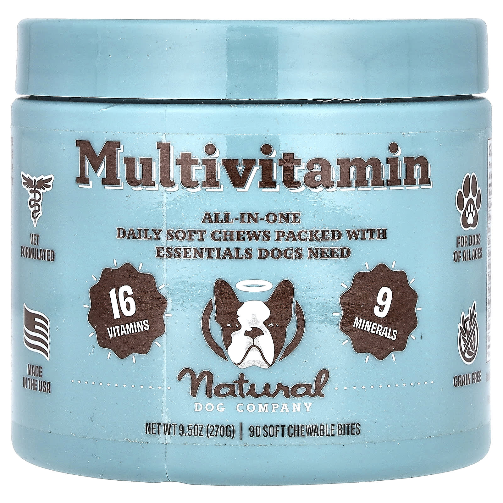 Natural Dog Company, Multivitamin for Dogs, All Ages