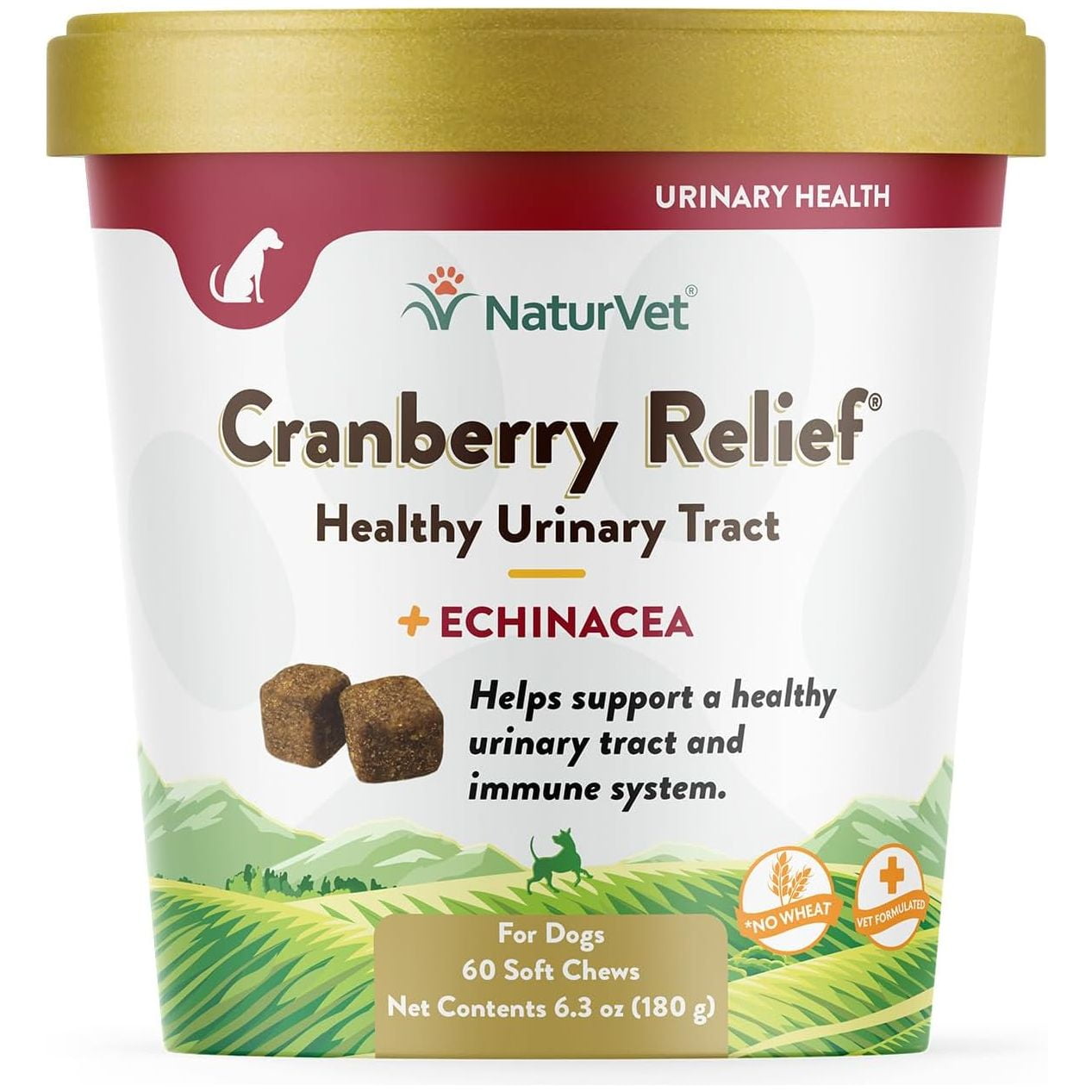 NaturVet Immune Support Plus Echinacea & Vitamin C Soft Chews for Dogs pet supplement