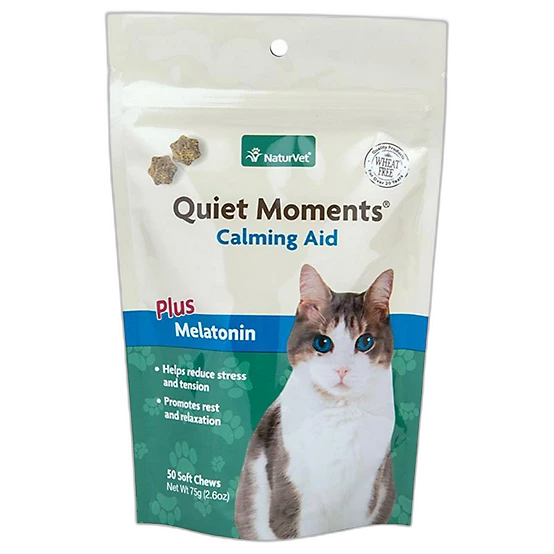 NaturVet Quiet Moments Calming Aid for Cats