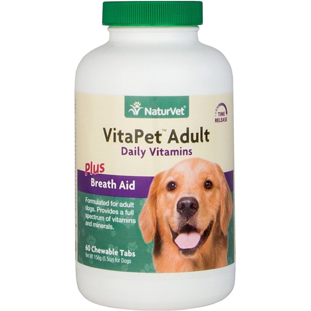 NaturVet VitaPet Adult Daily Vitamins for Dogs