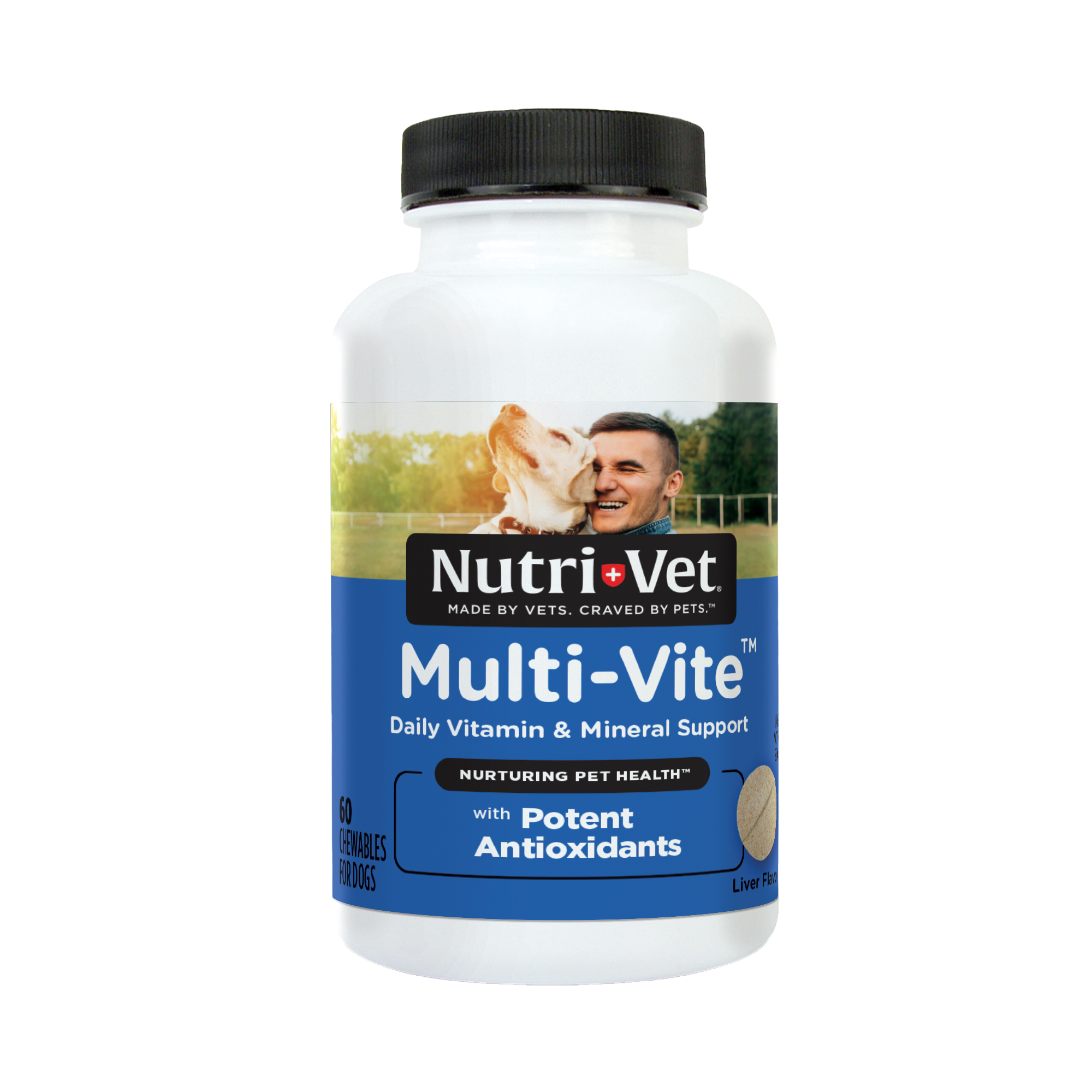 Nutri-Vet Multi-Vite Chewables for Dogs & Cats - Daily Essential Vitamins