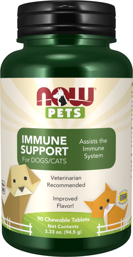NOW Pets Immune Support Dog & Cat Supplement