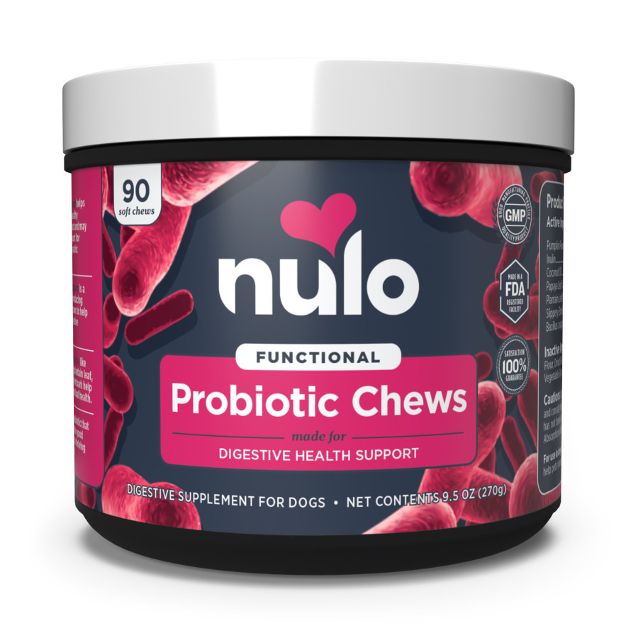 Nulo Functional Probiotic Soft Chew Supplement for Dogs pet supplement