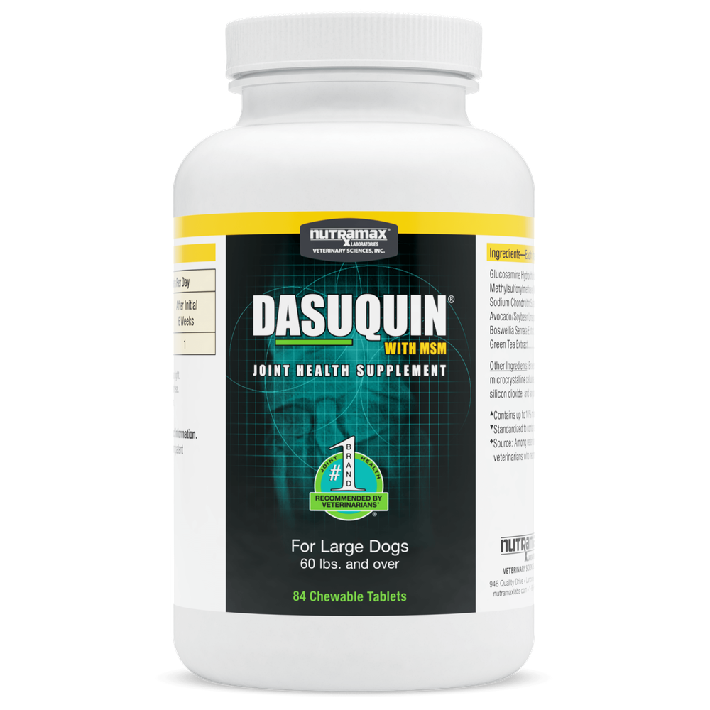 Nutramax Dasuquin with MSM Chewable Tablets for Dogs pet supplement