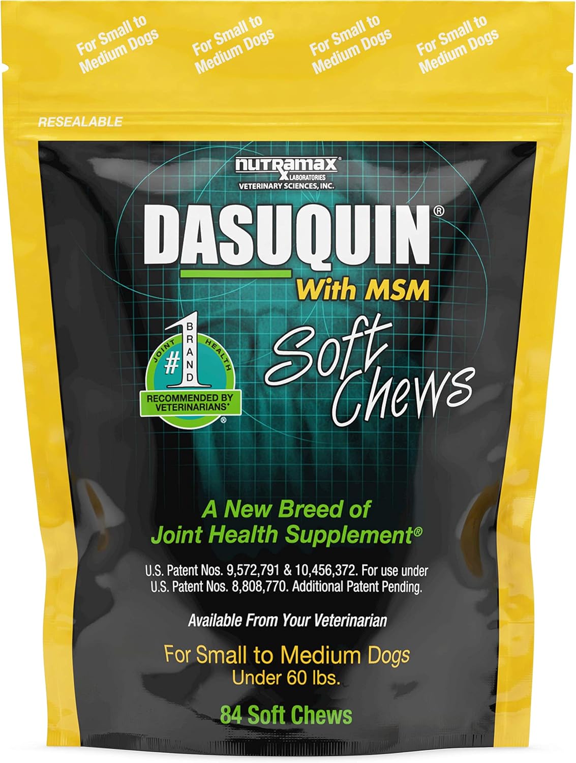 Nutramax Dasuquin with MSM Joint Health Supplement for Large Dogs