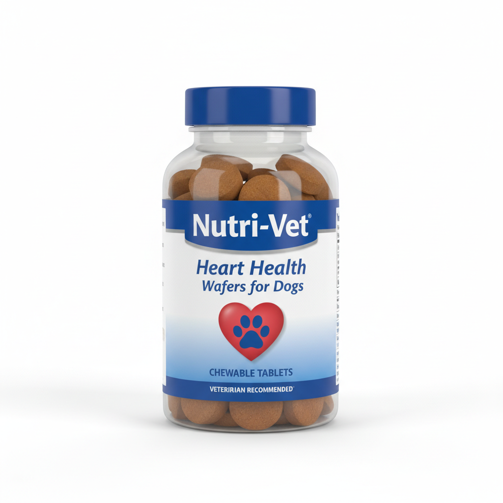 Nutri-Vet Heart Health Wafers for Dogs