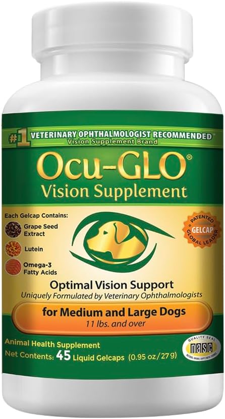 Ocu-GLO Vision Supplement for Senior Dogs pet supplement
