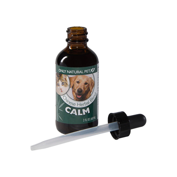 Only Natural Pet Herbal Calming Support for Cats - Drops pet supplement