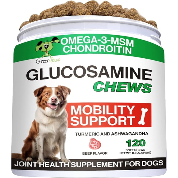 Particular Paws Glucosamine for Dogs with Chondroitin MSM and Omega-3 by Particular Paws