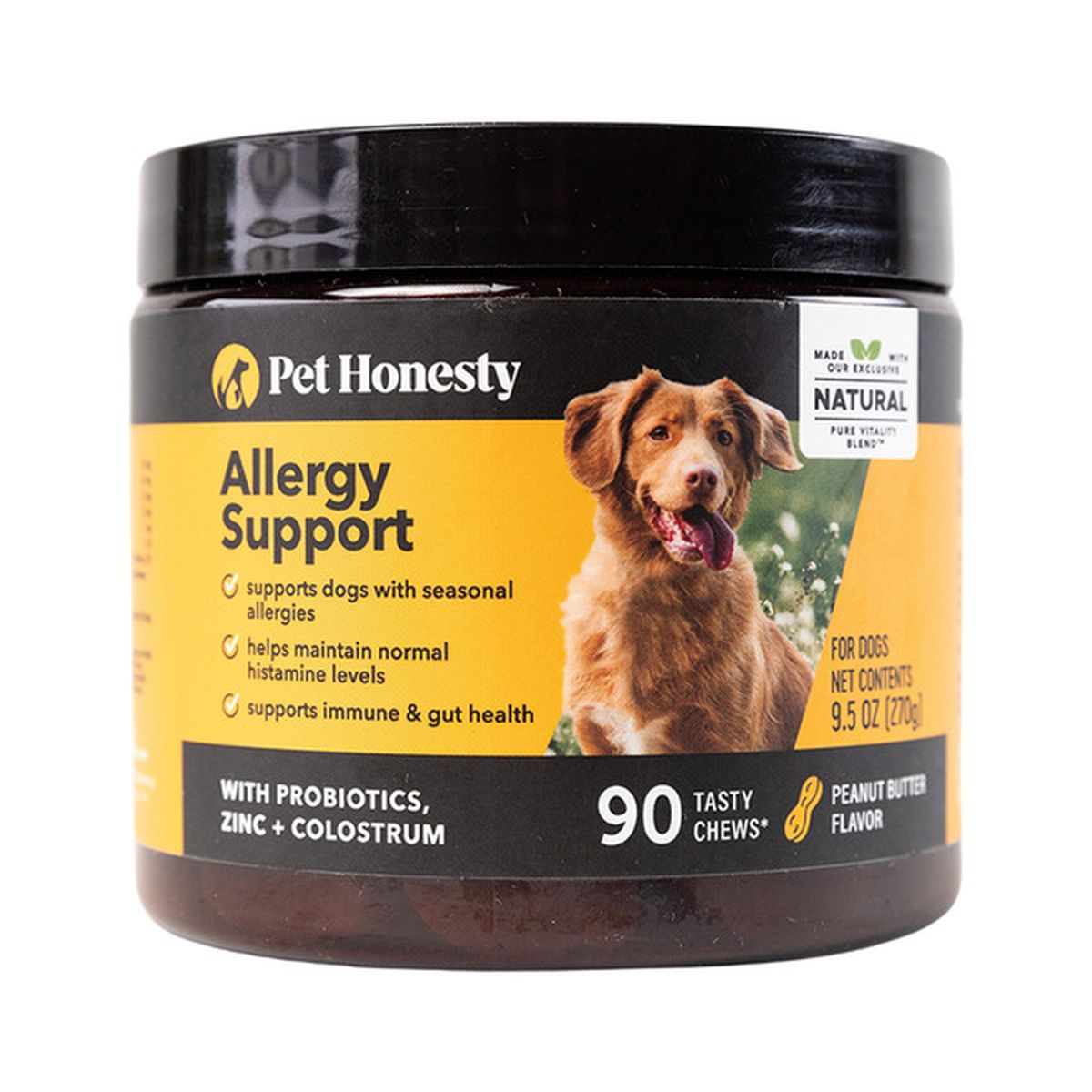 Pet Honesty Allergy Support Chews for Dogs