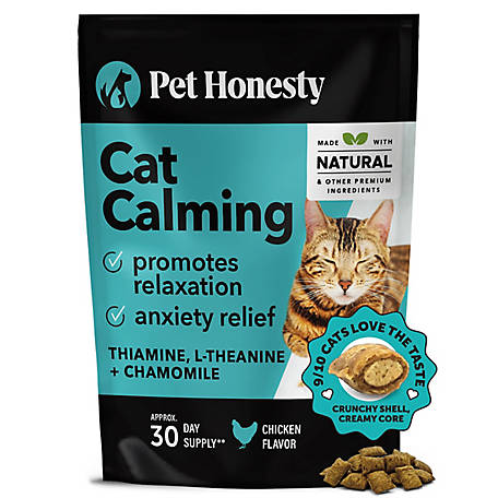 Pet Honesty Dual Texture Calming Supplement for Cats