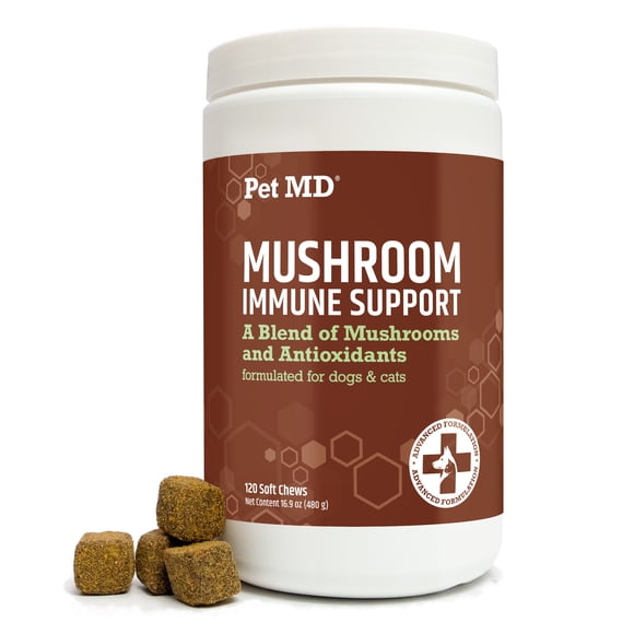 Pet MD Mushroom Immune Support Chews