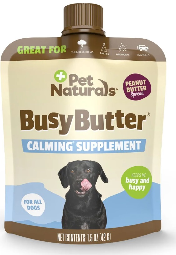 Pet Naturals BusyButter Easy Squeeze Calming Peanut Butter