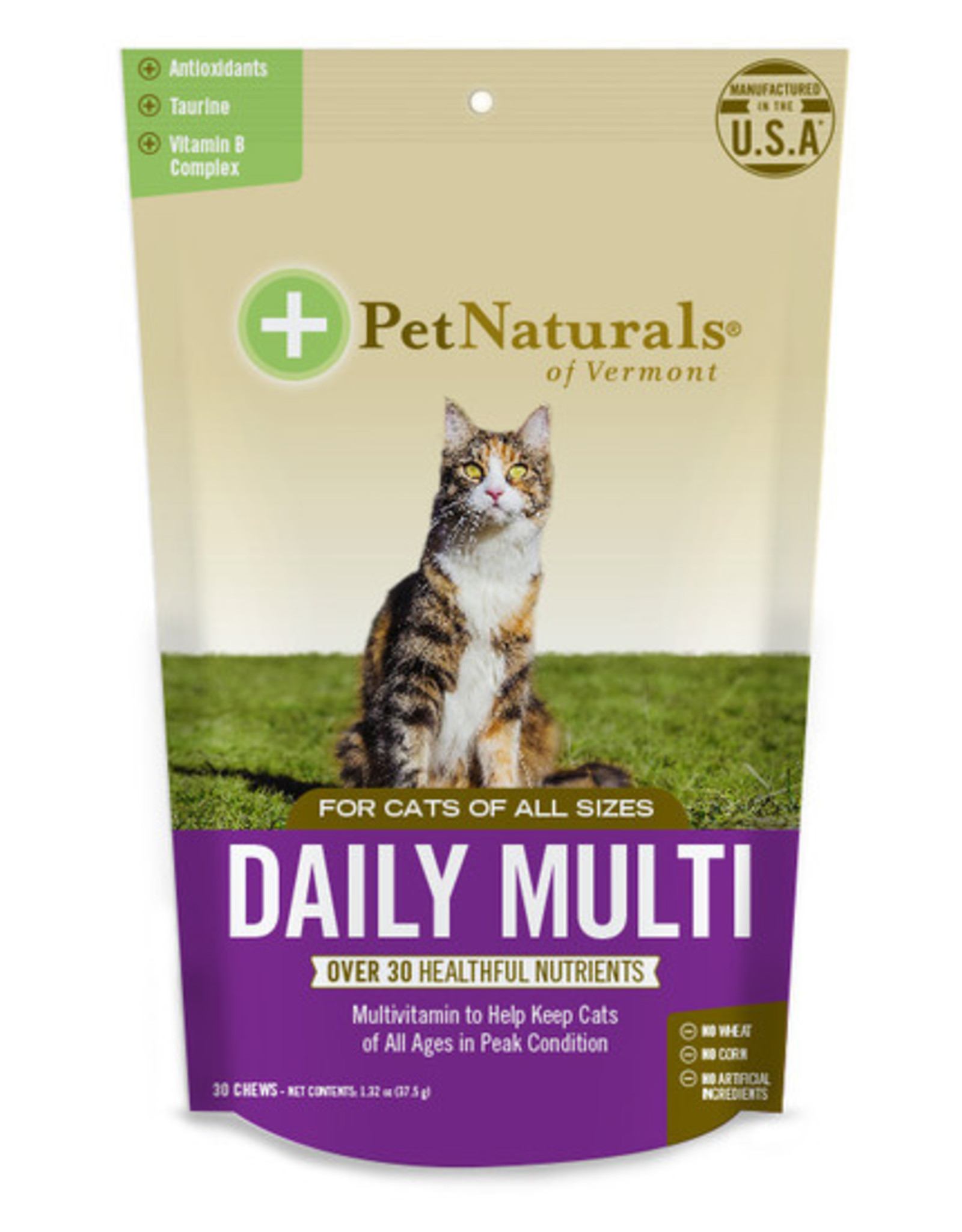 Pet Naturals of Vermont Daily Multi for Cats - Comprehensive Multivitamin pet supplement