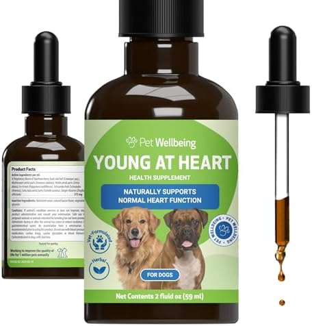Pet Wellbeing Young at Heart for Dogs pet supplement